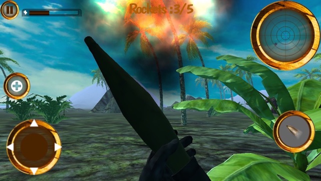 Dinosaur Hunter Jungle warriour attack 3D(圖5)-速報App