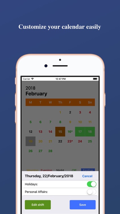 Work-Calendar screenshot-4