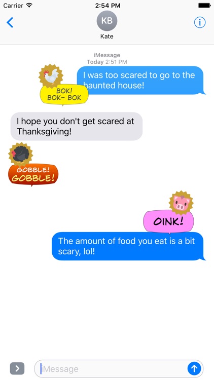 Gobble! Animal Noise Comic Bubbles screenshot-3