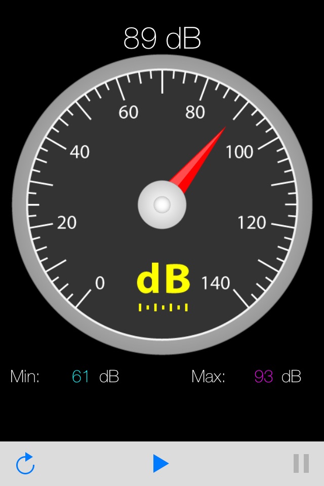 i Sound Level Meter screenshot 2