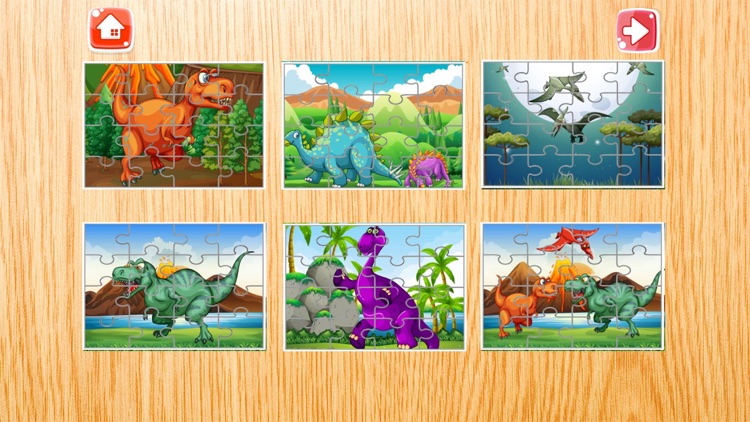 Dinosaur Jigsaw Puzzle - Magic Board Fun for Kids