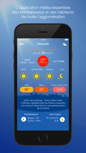 Météo Marseille(圖1)-速報App