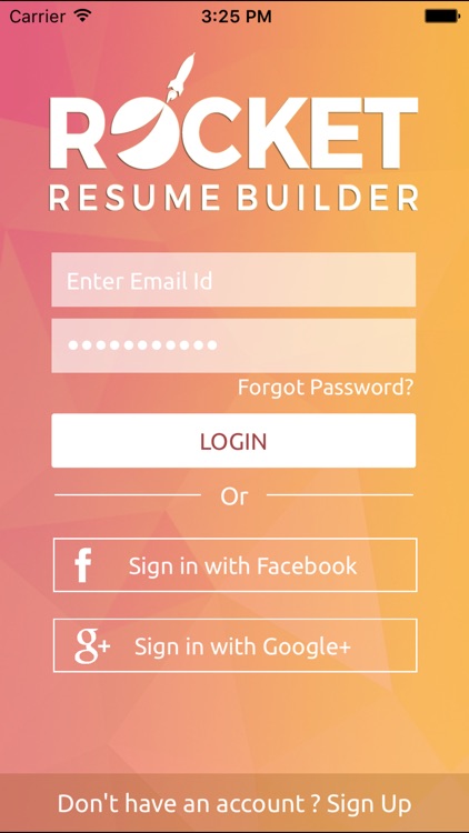 Rocket Resume Builder screenshot-4