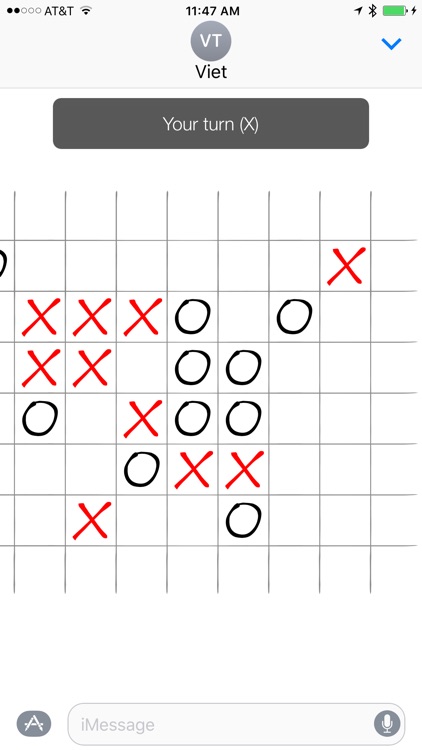 Carô - A Turbo-charged Tic Tac Toe for iMessage