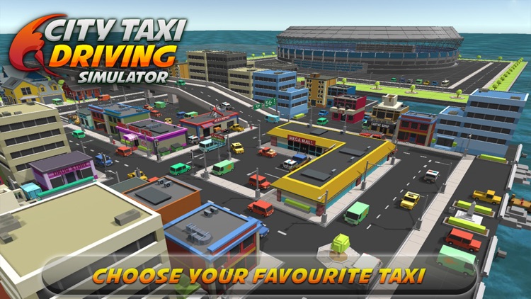 Intra City Taxi Driving Simulator