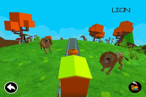 Animal Sounds Train: 3D Learning Game For Kids screenshot 2