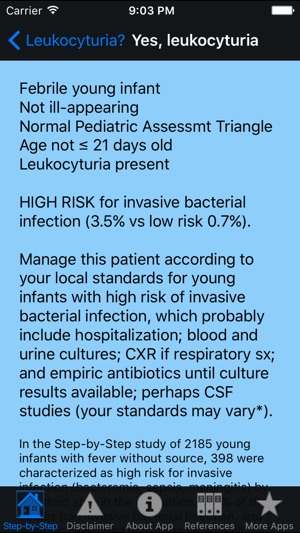 Step-by-Step Febrile Infant(圖4)-速報App