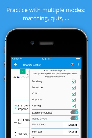 Practice for TOEFL® Test Pro screenshot 3