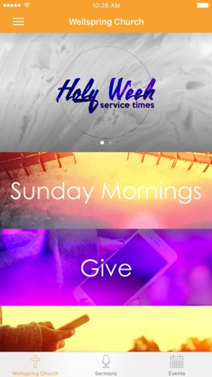 Wellspring Church App