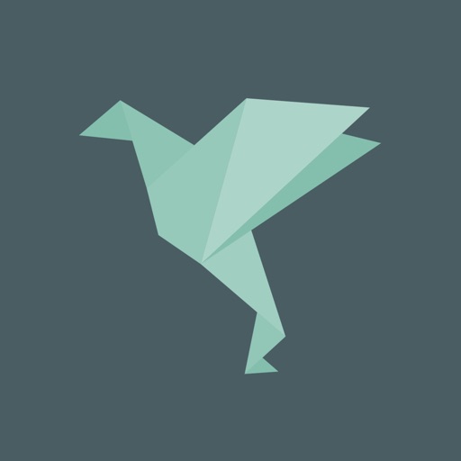 Origami Bird Stickers icon