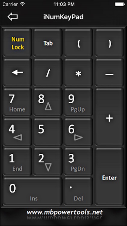 iNumKeyPad - WiFi numeric keypad