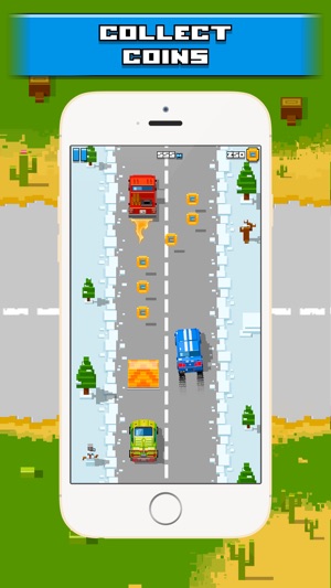 Speedy Road - endless 8-bit race(圖2)-速報App