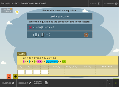 Solve Quad Eq's by Factoring screenshot 4