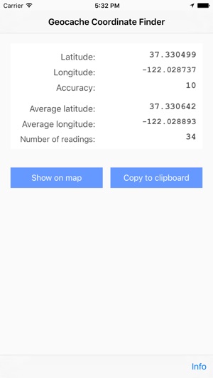 Geocache Coordinate Finder