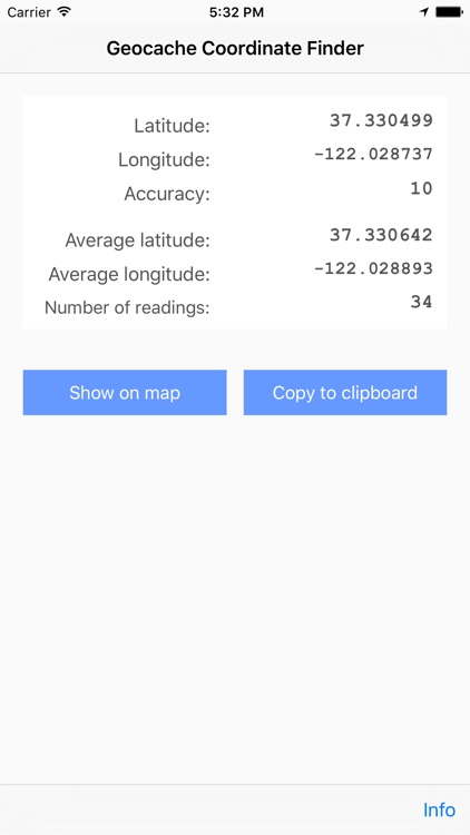 Geocache Coordinate Finder