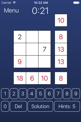 Number Puzzle - Missing Numbers screenshot 2