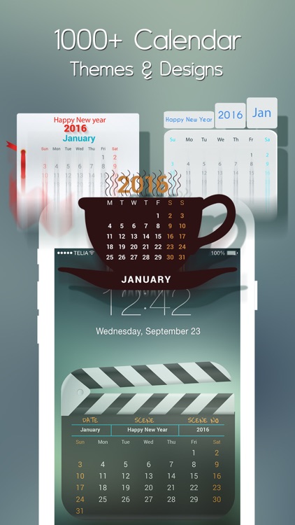 My Calendar Wallpaper Themes Maker- Create Custom Calendar Wallpapers