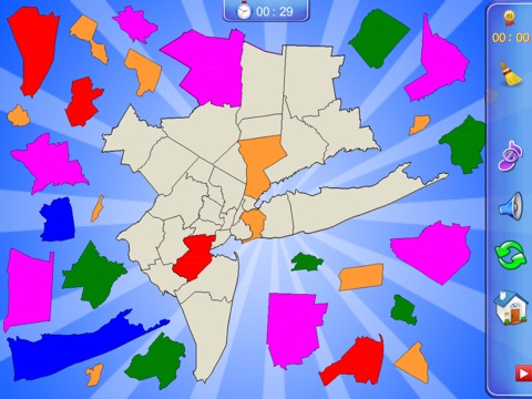 A jigsaw Puzzle of New York Metropolitan Area Map screenshot 2
