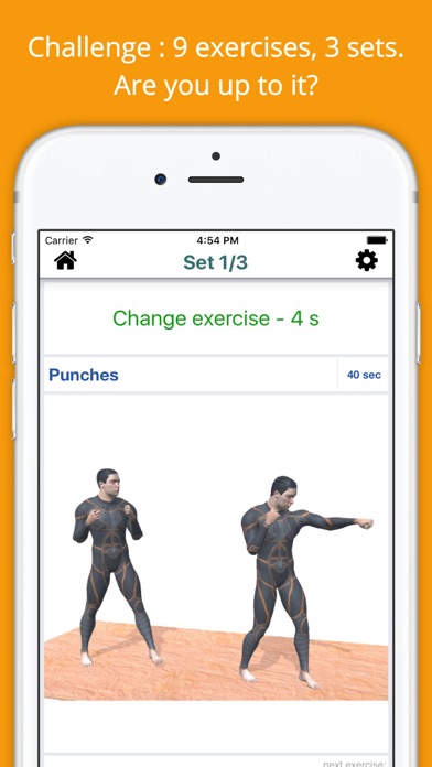 Super Dragon Fighter Workout Challenge Free screenshot 2