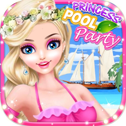 Princess Pool Party - Beauty Design Decor Salon