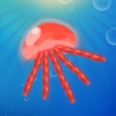 Activities of Jelly Fish Deep Blue Sea Diver In Ocean Saga Quest