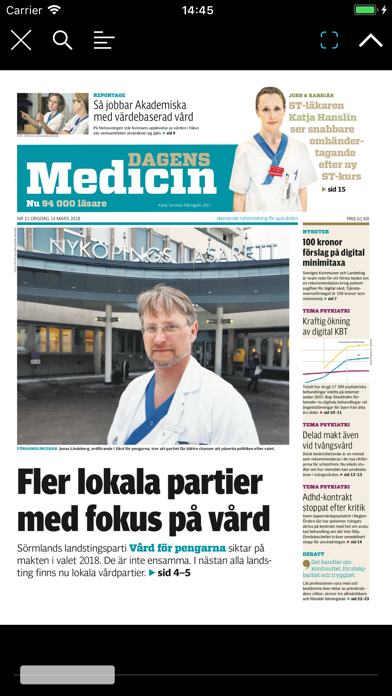 Dagens Medicin. screenshot 3