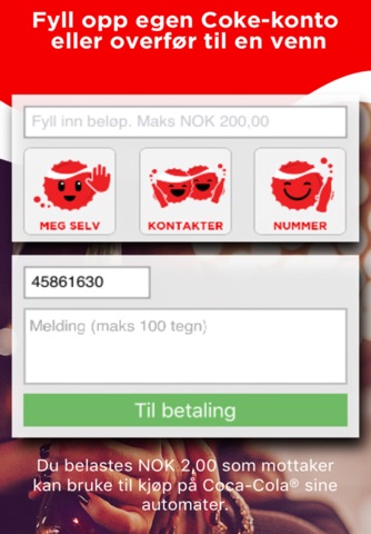 CokeCashless screenshot 2