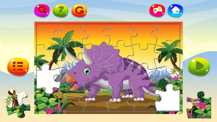 Dinosaur Jigsaw Puzzle - Dino for Kids and Adults