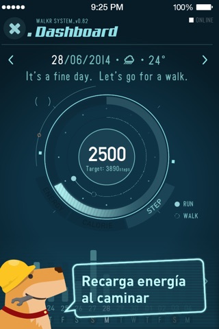 Walkr - Gamified Fitness Walk screenshot 2