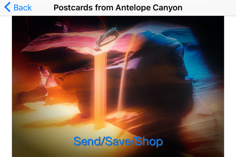 Postcards from Antelope Canyon screenshot 2
