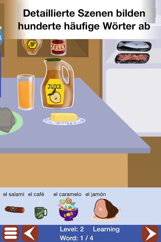 Spanish for Kids: a Learning Story Adventure screenshot 4