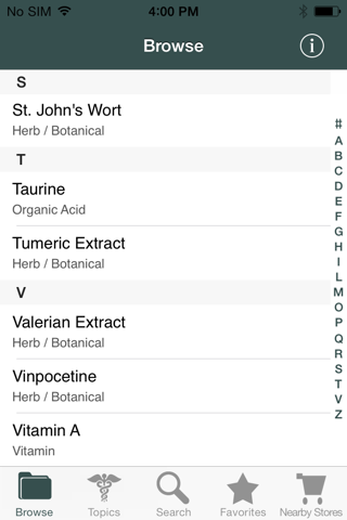 Supplements Guide - náhled