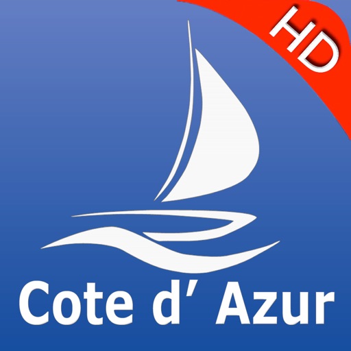 Cote d'Azur Nautical Chart pro