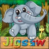 Animals Cartoon Jigsaw Puzzle Game - Free Puzzles Games For Kids and Kindergarten