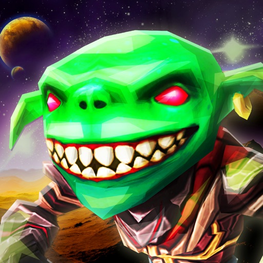 Outer Space Gremlin Attack - FREE - Sci Fi Endless Runner Game Icon