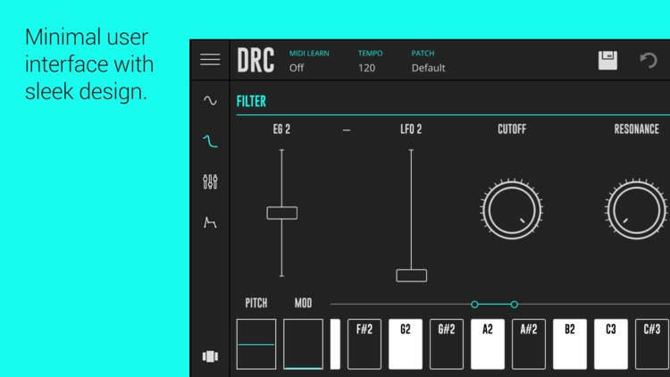 DRC - Polyphonic Synthesizer