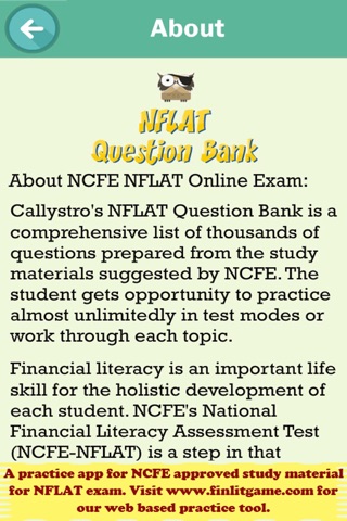 National Financial Literacy Quiz screenshot 2