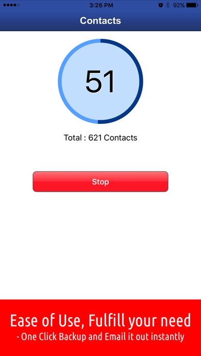 My Contacts Backup－Easy, Fast, Reliable Screenshot 1