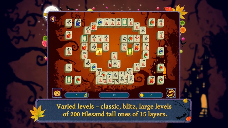 Halloween Night 2 Mahjong screenshot-3