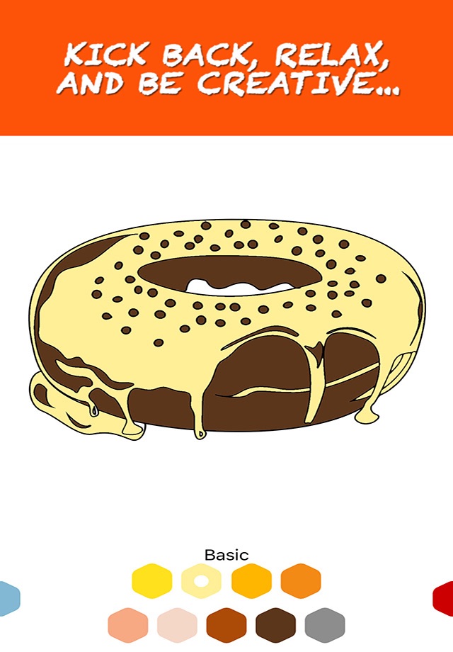 Ultimate Coloring Book - Free Food Coloring Book For Adults screenshot 3