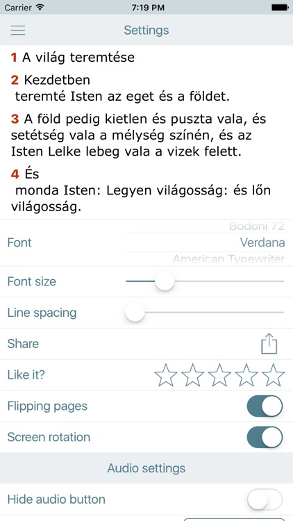 Szent Károli Biblia - Audio Hungarian Holy Bible screenshot-4