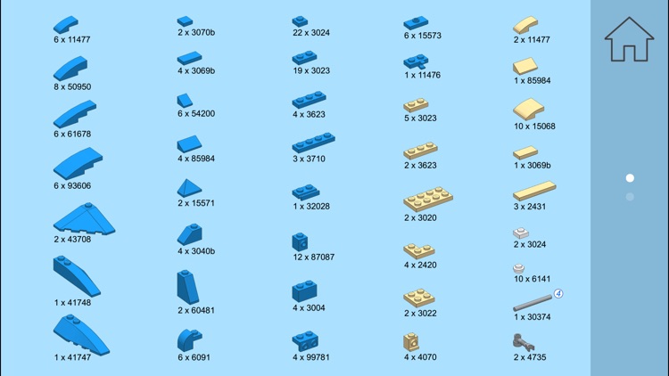 Blue Crab for LEGO 10252 Set