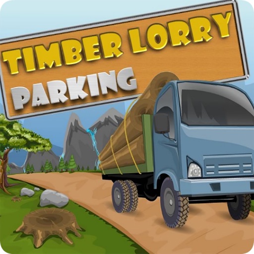 Timber Lorry Parking Icon
