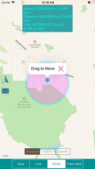 Map Geo-Measure & Shape Tool screenshot 3