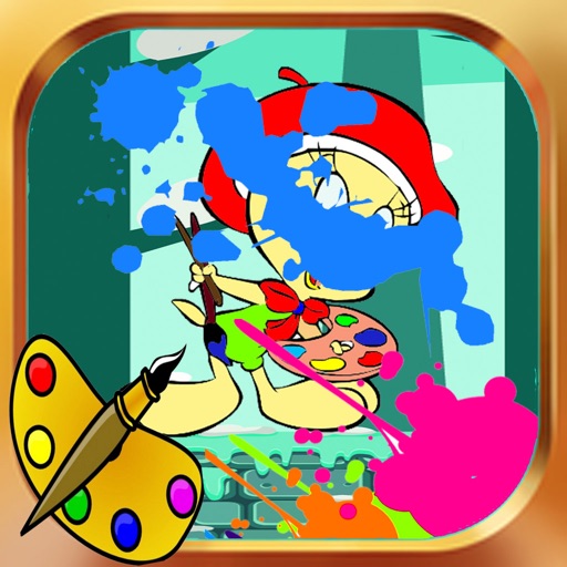 Coloring For Kids Game Tweety Bird Version iOS App