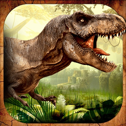 2016 Dinosaur simulator jungle Rush icon