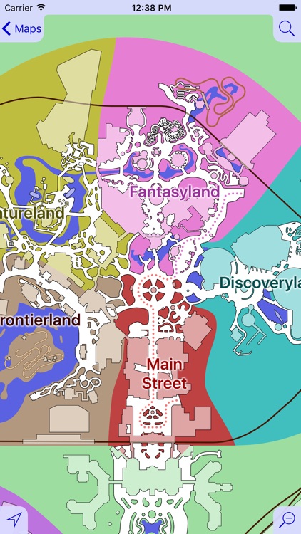 Maps for Disneyland Paris