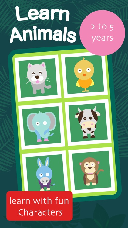 Kids Animals Premium - Toddlers learn words