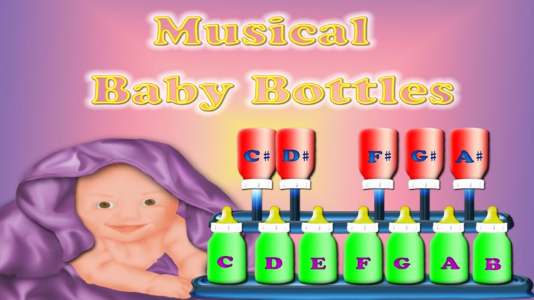 123 A Baby Bottles Piano - My First Piano For Kids