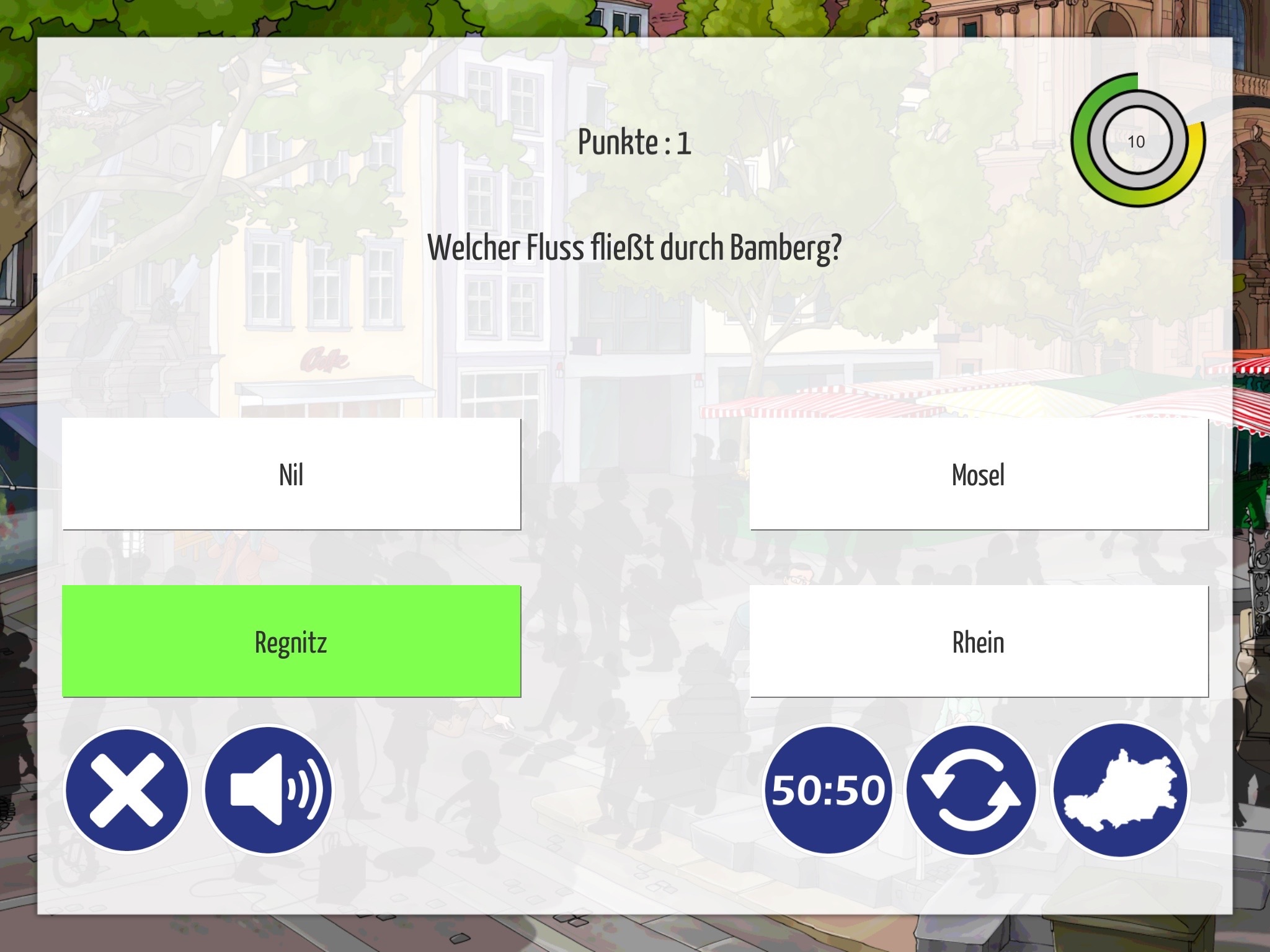 Bamberg wimmelt Quiz screenshot 2